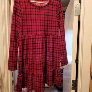 Plaid dress